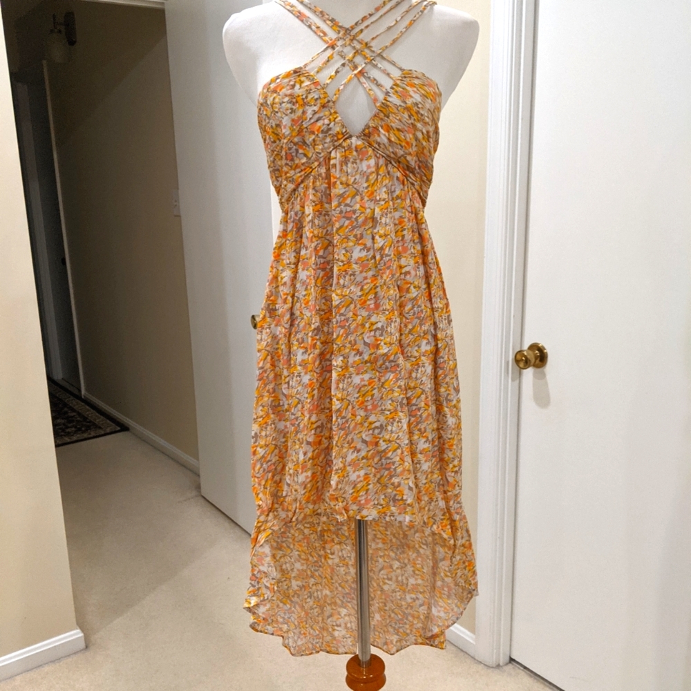 Strappy high low BCBGeneration dress